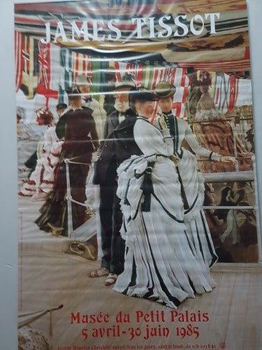 Antigo Poster Paris França Museu Petit Palais 1985