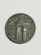Antiga Moeda Alemanha Klein Munchen Lagergeld 1915 1 Pfennig