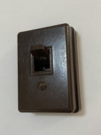 Interruptor De Luz Antigo De Parede Retangular em Baquelite