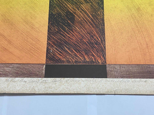 Quadro Gravura Antiga Paulo Calazans Assinada E Numerada