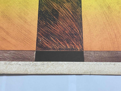 Quadro Gravura Antiga Paulo Calazans Assinada E Numerada