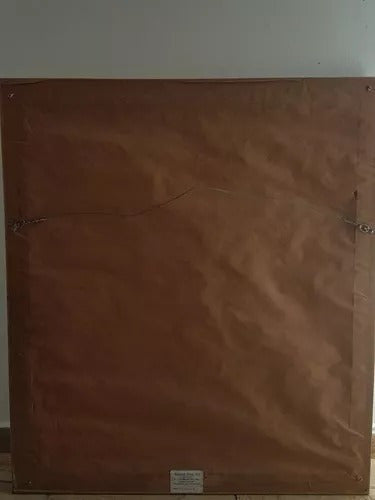 Antigo Quadro De Vidro Folhas E Cachoeira Bassett Fine Arte