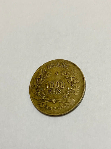 Antiga Moeda Brasil 1000 Réis 1929 Lote 2