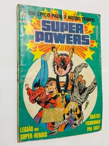 Gibi Antigo Super Powers 1a Edição