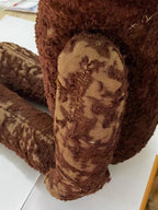 Urso De Pelúcia Antigo Decada De 20