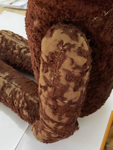 Urso De Pelúcia Antigo Decada De 20