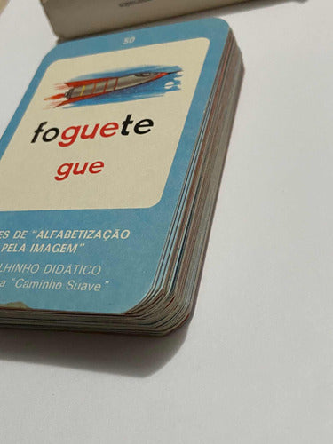 Baralho Antigo Didático Da Cartilha Caminho Suave Completo