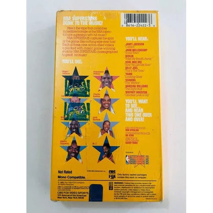 Fita antiga vhs lacrada nba superstars lendas do basquete