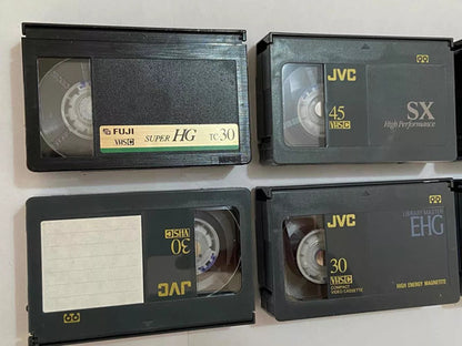 Lote Antigas Mini Fitas Jvc Vhs