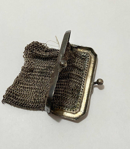 Porta Moedas Antigo Alpaca