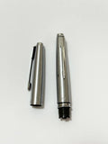 2 Tampas Originais De Caneta Parker Antiga Aço Prateado