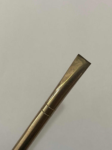 Bomba Para Chimarrão Alpaca Antiga