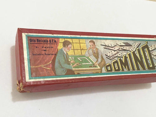 Domino Antigo Década De 50 Urio Beccato & Cia - Lote 1