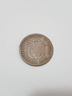 Moeda Antiga Panamá -  10 Diez Centesimos 1904