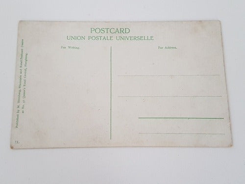 Cartão Postal Antigo Hongkong China - M. Stenberg