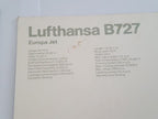 Cartões Postais Antigos Lufthansa Aviões A300 B727 Dc10 B747