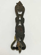 Puxador Antigo De Bronze 18,5cm - Móveis Porta Armário