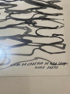 Quadro Antigo Nanquim Ladeira Do Vira Saia - M Hollender