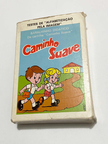 Baralho Antigo Didático Da Cartilha Caminho Suave Completo