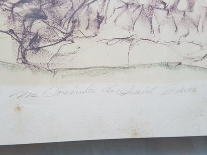 Quadro Antigo Assinado Guilherme De Faria 1978