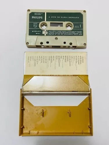 Antiga Fita Cassete K7 A Arte De Maria Bethania