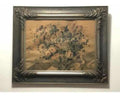 Quadro Antigo Assinado G. Guidi Flores Bela Moldura