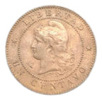 Moeda Antiga 1981 Argentina 1981 Bronze