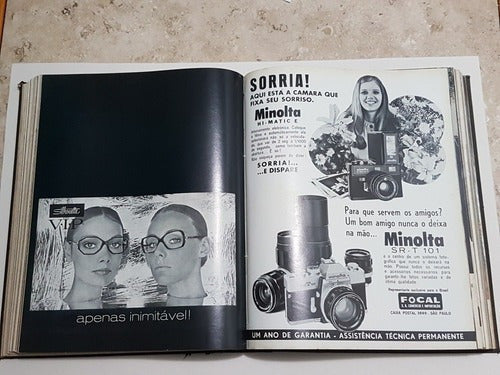 Antiga Revista Catalogo De Fotografia 1971
