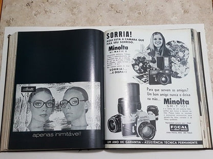 Antiga Revista Catalogo De Fotografia 1971