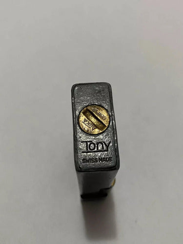 Antigo Isqueiro Suiço Cor Prata - Tony Swiss Made