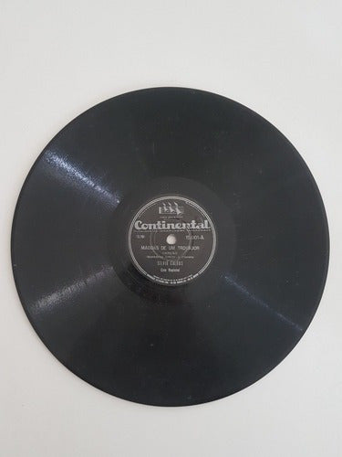 Disco Antigo 78 Rpm Silvio Caldas - Suburbana
