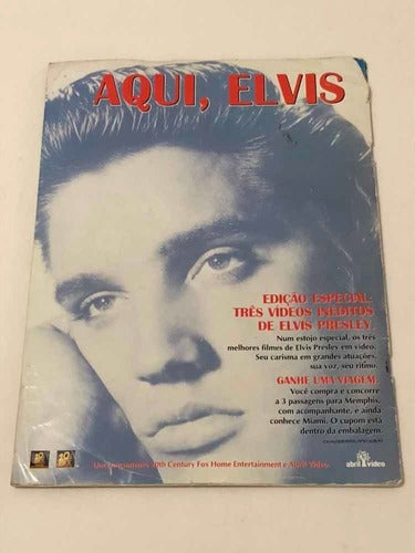 Revista Antiga Elvis Presley - Shopping Music Especial 1989