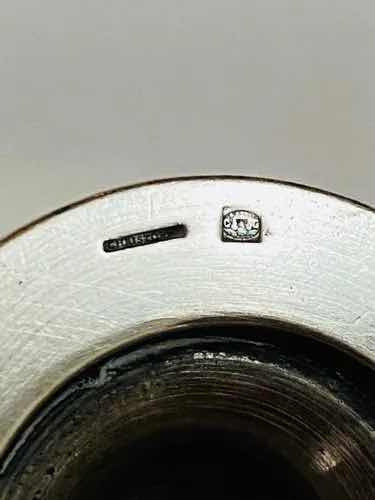 Antigo Castiçal Porta Vela Prata Marca Christofle