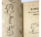 Manual Máquina De Costura Antiga Singer