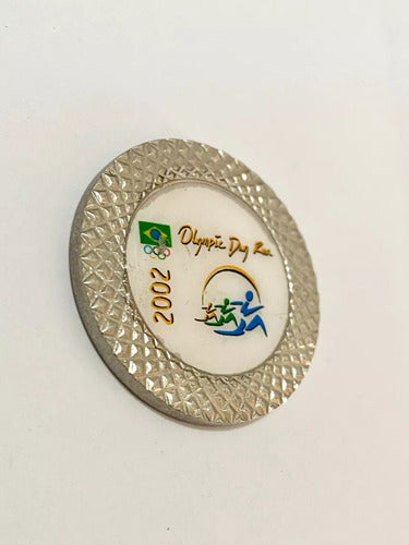 Medalha Olímpica Brasil 2002 - Olympic Day Run - Corrida