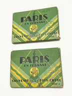 Lote Fotos Originais Antigas De Paris Souvenir Torre Eiffel