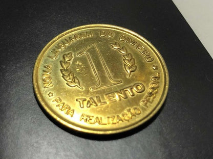 Antiga Moeda De Um Talento