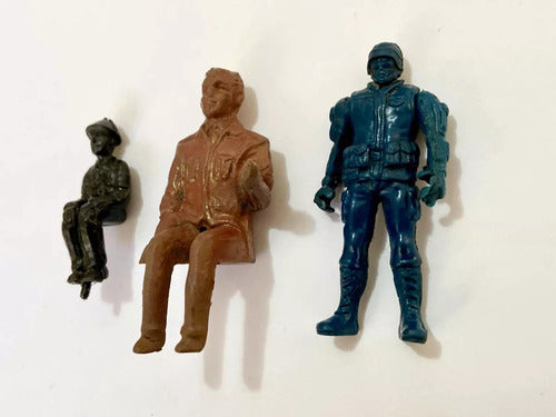Lote Bonecos Antigos Soldado Soldadinho