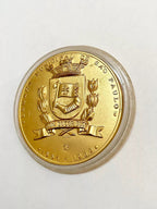Antiga Medalha 1969 Palácio Anchieta São Paulo Dourada