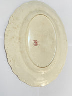 Prato Porcelana Johnson Brothers Inglaterra Florido Antigo