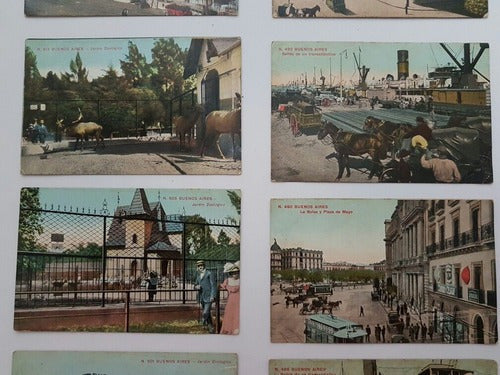 Cartões Postais Antigos Raros Da Argentina - Lote 10