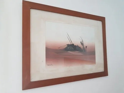 Antigo Quadro Assinado Por Fábio Pace