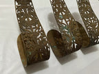 Suportes De Bronze Antigo Para Cortina Lote 3