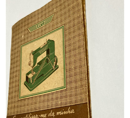 Manual Máquina De Costura Antiga Elna