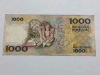 Cédula Antiga 1000 Mil Escudos Banco De Portugal