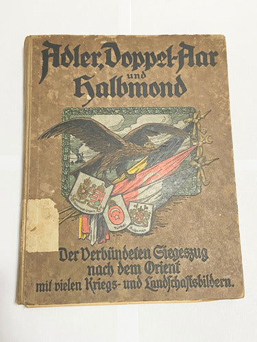 Livro Antigo Alemanha Aliança Primeira Guerra Mundial Com Imagens