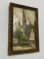 Quadro / Porta Retrato Antigo Austria Viena Neues Rathaus