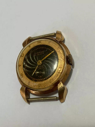 Relógio Antigo Loros 15 Rubis Swiss Made Suiço