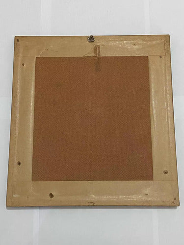 Quadro Com Pintura Japonesa Pássaros Barco Katsushika