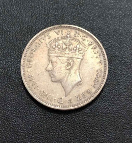 Moeda Antiga 1938 Africa 3 Pence